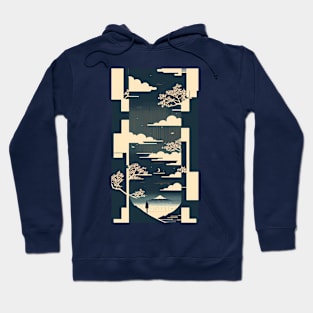 Mountains at Night Hoodie